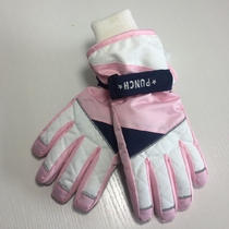 Korean theday GIRLS new ladies GIRLS adult padded windproof waterproof snow skiing gloves