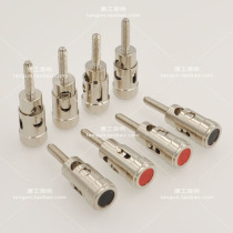 302N功放接线柱大号银按压音箱接线端子纯铜镀镍喇叭线夹全新