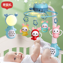 Newborn bedside rattle baby carriage rotating puzzle bed hanging bed Bell baby comfort pendant hanging toy