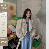 CC fur Supreme locomotive mink B into more than ten thousand quality imported purple standard whole mink mink fur coat