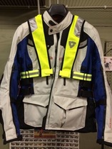 McJoe Moto-REVIT Vest Connector HV vit fluorescent Vest reflective Vest