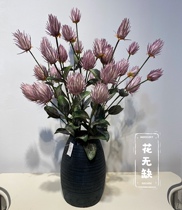 Eva foreign trade factory direct soft foam simulation European rose skin false hair ball Stamens bracts open transport fruit flower