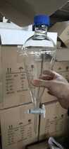 1000ml pear-shaped separatory funnel with tetrafluoro piston seal without leakage