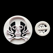 Mold Tools Molding Die Frosting Baking Shaped Flip Cake Print Cut DIY Halloween Skeleton Biscuits