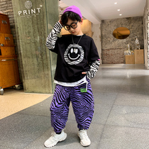 Childrens clothing boys spring suit 2021 New Chinese children Spring Autumn Korean boy handsome two-piece foreign style