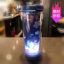 Starbucks night Cherry LED Ferris wheel LED butterfly with Cup running little fox with Cup monkey year zodiac accompanying