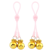 Human Ornaments Golden Bell Pink Luminated Silicone Rope Activity Skulls Skull Pull Nipple Rings