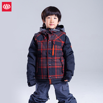 USA 686 Childrens Ski Suit Men and Womens Boys Double Board Ski Clothing Windproof Waterproof Warm Ski Suit