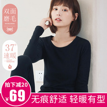 Cotton autumn clothes and trousers junior high school students high school students girls cotton sweaters thermal underwear sets womens winter