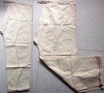 Stock 65-style cotton pantings military fans 80 s white pantings cotton trousers tight rope pants