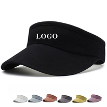 Customized sunshade hat empty top hat Sports tennis hat female outdoor hat male summer sun hat custom LOGO
