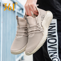 361 mens shoes running shoes 2021 Winter New 361 Degree mesh breathable casual shoes mens sneakers