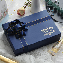 Gift box Rectangular large shirt wallet Shoes Tanabata gift box Packing box to send boyfriend birthday gift box