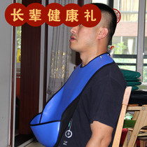 No-wash waterproof Adult bib for eating elderly leak-proof three-dimensional saliva pocket elderly instead of silicone bib large