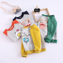 Nachin Childrens Baby Spring and Autumn Season Ocean weaselwear Men and women Childrens clothing Childrens children Cartoon Children Clothes Character Blouses