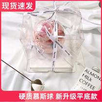 Christmas transparent mousse ball Valentines Day crystal ball cake West Point box Christmas candy wedding companion gift box