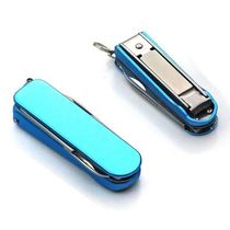 Multifunctional nails practical and beautiful tools keychain key buckle small scissors folding nail clippers