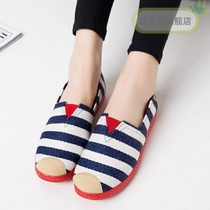 Cloth shoes womens dirt and leisure help spring summer womens middle-aged and elderly shoes low spring and summer shoes