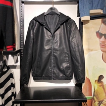 klauskobecjj mens spring and autumn pigskin leather coat mens leather coat casual jacket coat