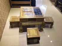 Golden Sinan chessboard Golden Sannan Elephant Chessboard Golden Sannan Go Golden Sannan Tea Table can be used in three