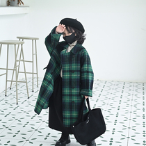 Childrens cashmere coat children Han Edition Fall and Winter clothing Boy and Girls Yellow Jacket