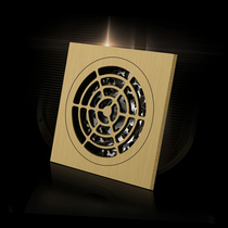 Old Coppersmith all copper floor drain toilet toilet deodorant anti-overflow water seal drain cover anti-odor core water tee