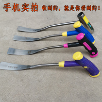 Gardening small shovel planting seedlings digging garlic shovel agricultural digging wild vegetables grass tools digging medicinal materials earthworms planting flowers and vegetables