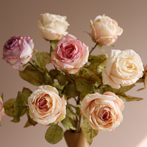 ladylike single coke edge aromatherapy fake flower rose simulation bouquet living room TV cabinet ornaments table flower