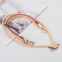 Tangrabbit Rabbit Handmade DIY Head Layer Genuine Leather Bag With Cow Leather Handle Suit Bucket Bag Bunches Pocket Bag Accessories