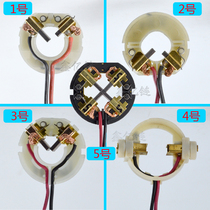 Suitable for electric wrench accessories a large art one Dongcheng Hulk strange grinding electric wrench motor carbon brush split machine