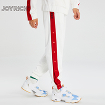JOYRICH official Tide brand spring summer couple double row stitching men and women sports leisure loose trousers