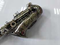 German Calvoz Phantom black nickel alto down E-tune saxophone wind instrument National quality assurance