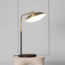 Nordic Creative Hardware Living Room Art Desk Lamp Book Room Desk Bedside Bedroom Designer sample room table lamp