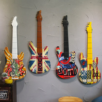 Iron guitar wall decoration creative wall decoration home decoration Cafe Wall Wall decoration bar wall pendant