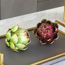 Simulation plant Pineapple head artichoke Home decoration Floral decoration Nordic living room decoration dining table entrance ornaments