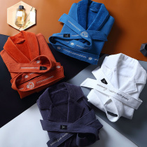 Kangerxin five-star hotel bathrobe Bath towel Female cotton absorbent cotton can wear yukata Couple thickened yukata