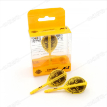 One-piece Dart Wings Drop-shaped fixed dart rod Nylon one-piece Dart Rod Flying Standard 3 boxed Dart leaves Drop-resistant Outlet
