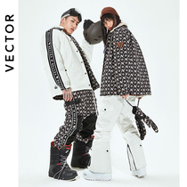 VECTOR Ski Costume Heating Ski Costume Men Water-proof Single Double Snowball Ski Tourism Equipment