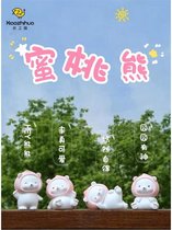 Car swing piece Creative cute Honey Peach Bear Cartoon Doll Car Ins Nets Red Birthday Little Adornment Gift Girls