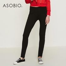 Asobio womens pants tight leggings trousers womens casual pants womens trousers autumn and winter