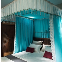 Lee high-end net U - type guide rail curtain 1 8m track dust - proof top shading mosquito net lengthens privacy 1