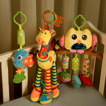 Newborn Baby Stroller Pendant Bed Bell Headboard Suspended Rocking Bell On-board Rear Safety Seat Appeasement Toy