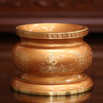 Taiwan incense burner pure copper Buddha Hall Heart Sutra incense burner for Buddha home Guanyin incense burner dedicated to the God of Wealth sandalwood stove