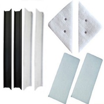 10 pairs of magnetometric window cleaner glass cleaner and accessories Baise cleaning sponge scraping water strip glass rubbing adhesive strips