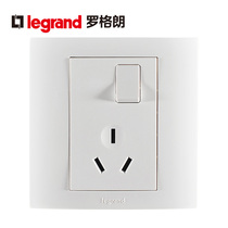 TCL Rogrand switch socket switch panel wall switch Shijie series 10A three-hole with switch socket