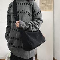 Brief Sail Bag Women Summer Skew Satchel 2022 New Tide Sports Single Shoulder Bag Ins College Student Light Casual 100 Hitch