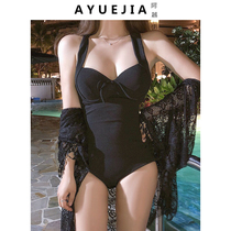 One-piece swimsuit Women summer 2021 new fashion blouse Conservative belly thin Korean ins leisure vacation sexy