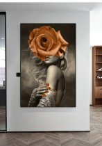 Beauty hanging painting porch corridor painting bar coffee shop beauty salon decoration painting KTV hotel wall mural