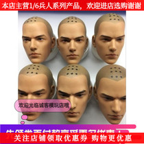 1 6 soldiers Saint debut boutique custom H craft PVC material open eyes and close eyes double head carving