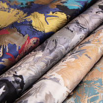 Tang Rabbit Rabbit Jacquard Bright Face Fabric Handmade Cloth Art DIY Bag oil painting Texture Chemical Fiber Clothing Window Curtain accessories